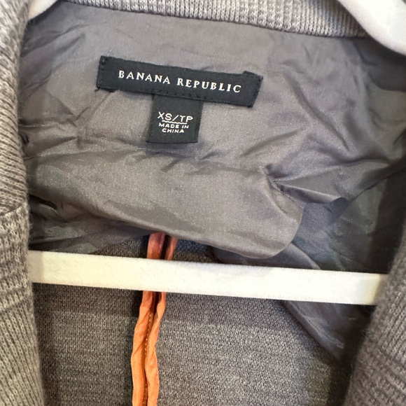 Banana Republic Grey Plaid Knit Blazer – XS - Picture 4 of 5